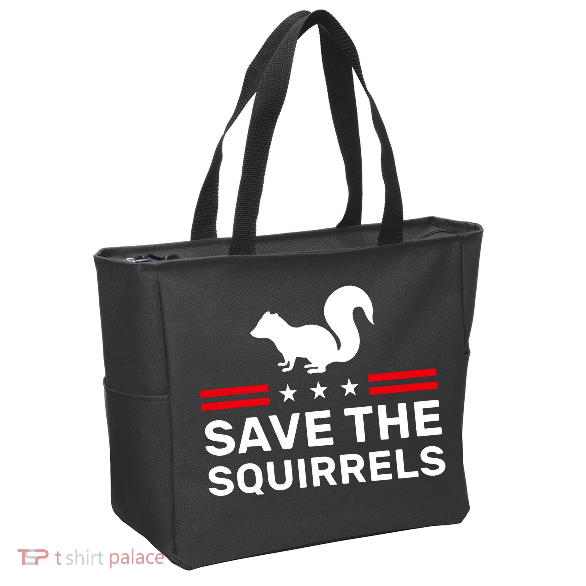 Save The Squirrels Justice For Peanut Tote Bag
