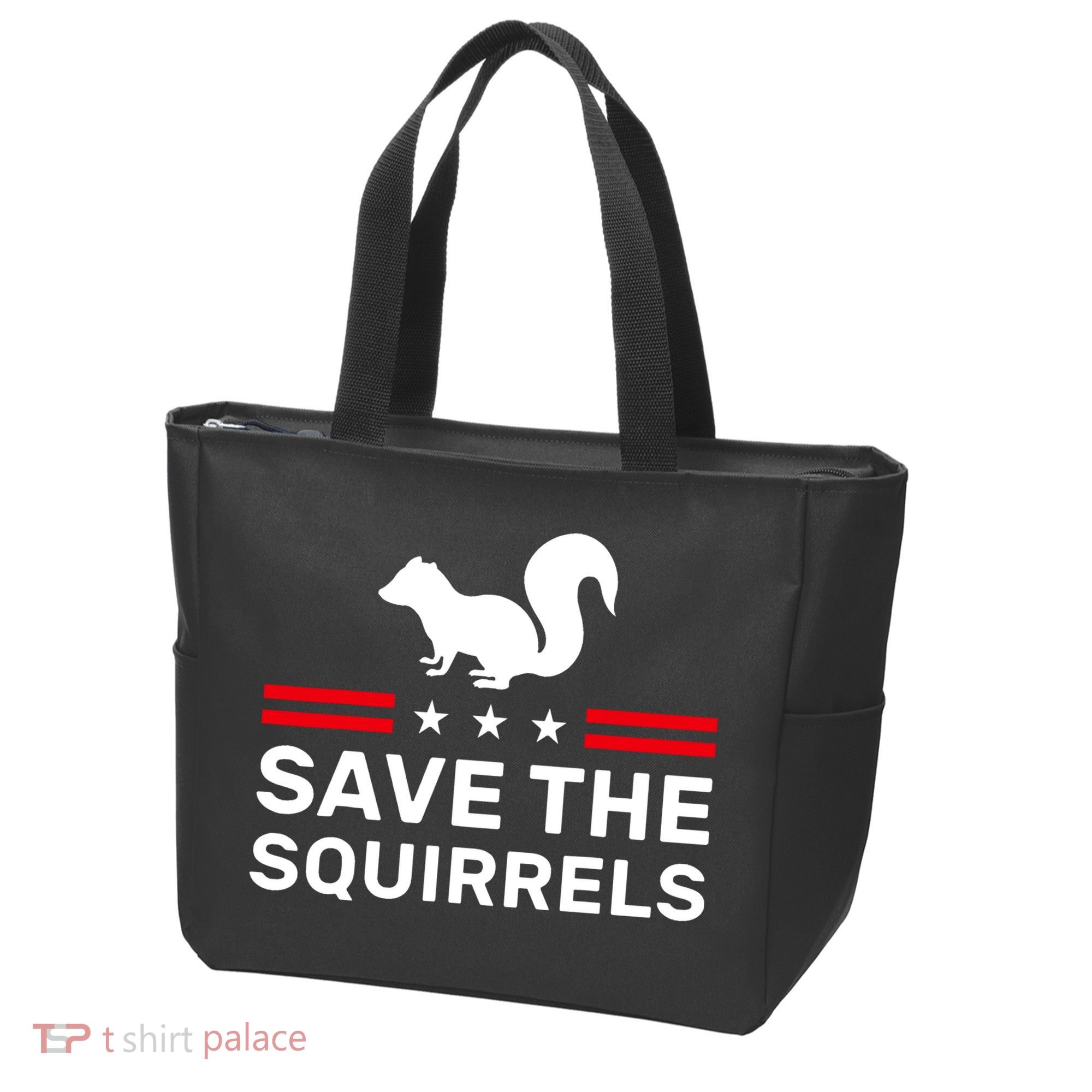 Save The Squirrels Justice For Peanut Tote Bag