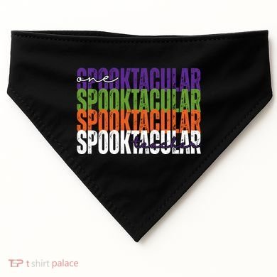 Sppoktacular Teacher USA-Made Doggie Bandana