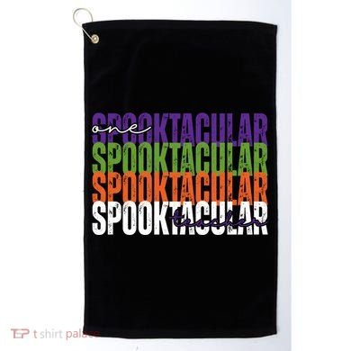 Sppoktacular Teacher Golf Towel