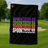 Sppoktacular Teacher Golf Towel thumb 1
