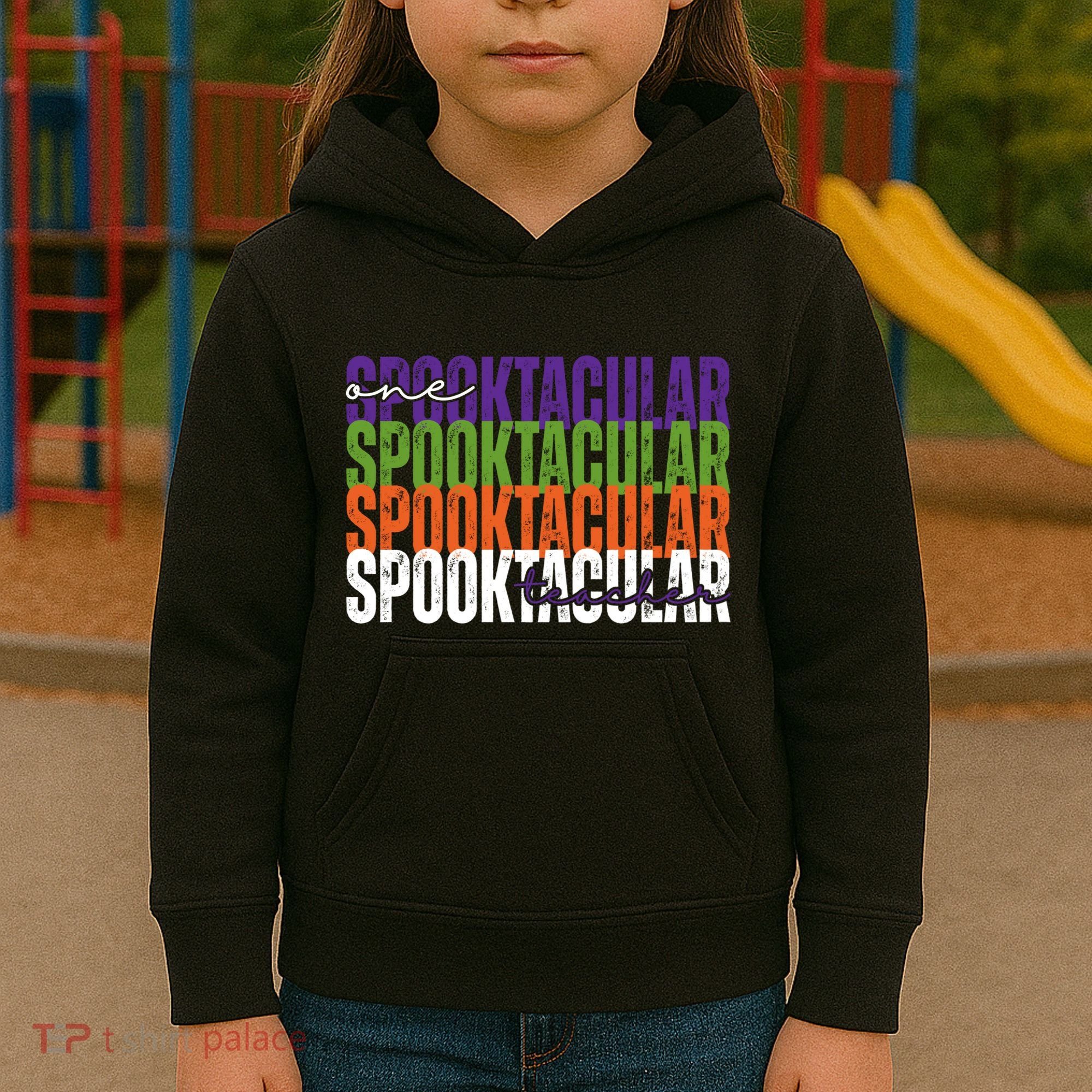 Sppoktacular Teacher Kids Hoodie