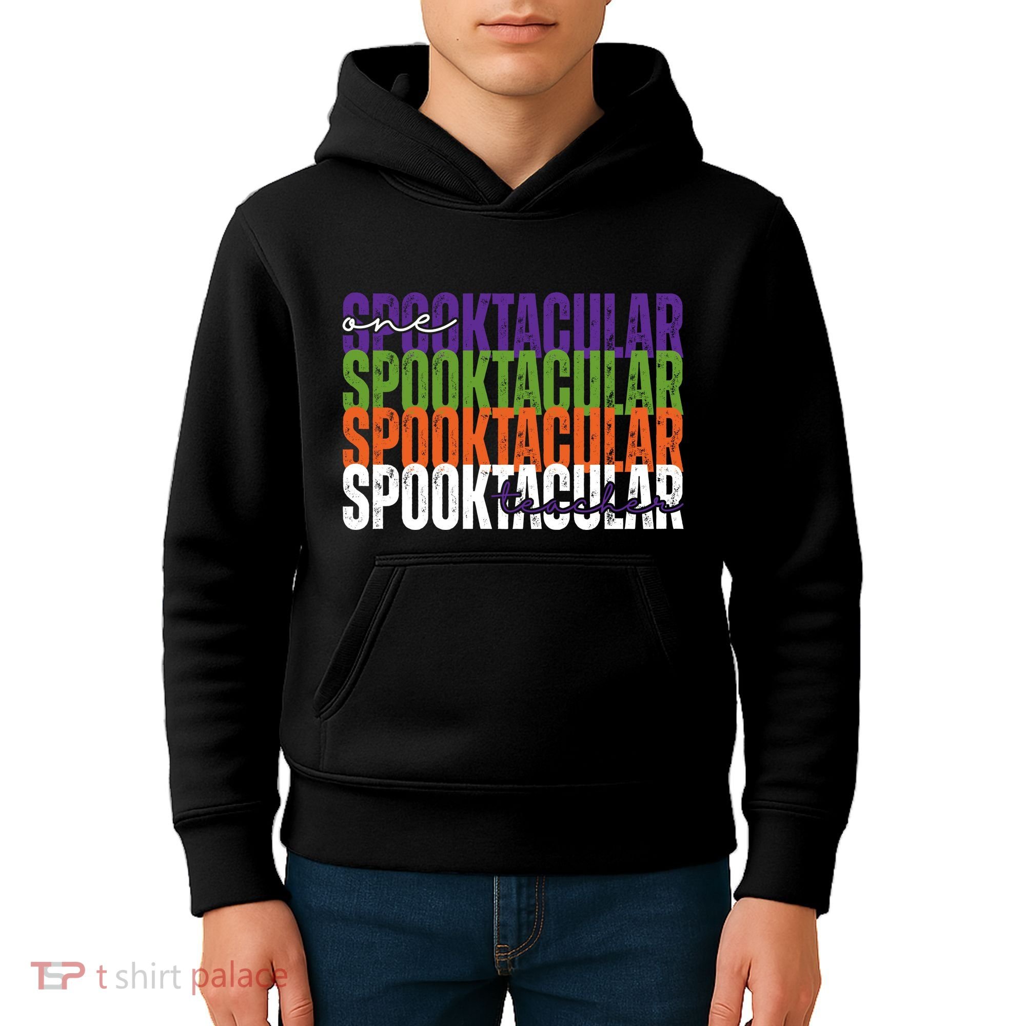 Sppoktacular Teacher Kids Hoodie
