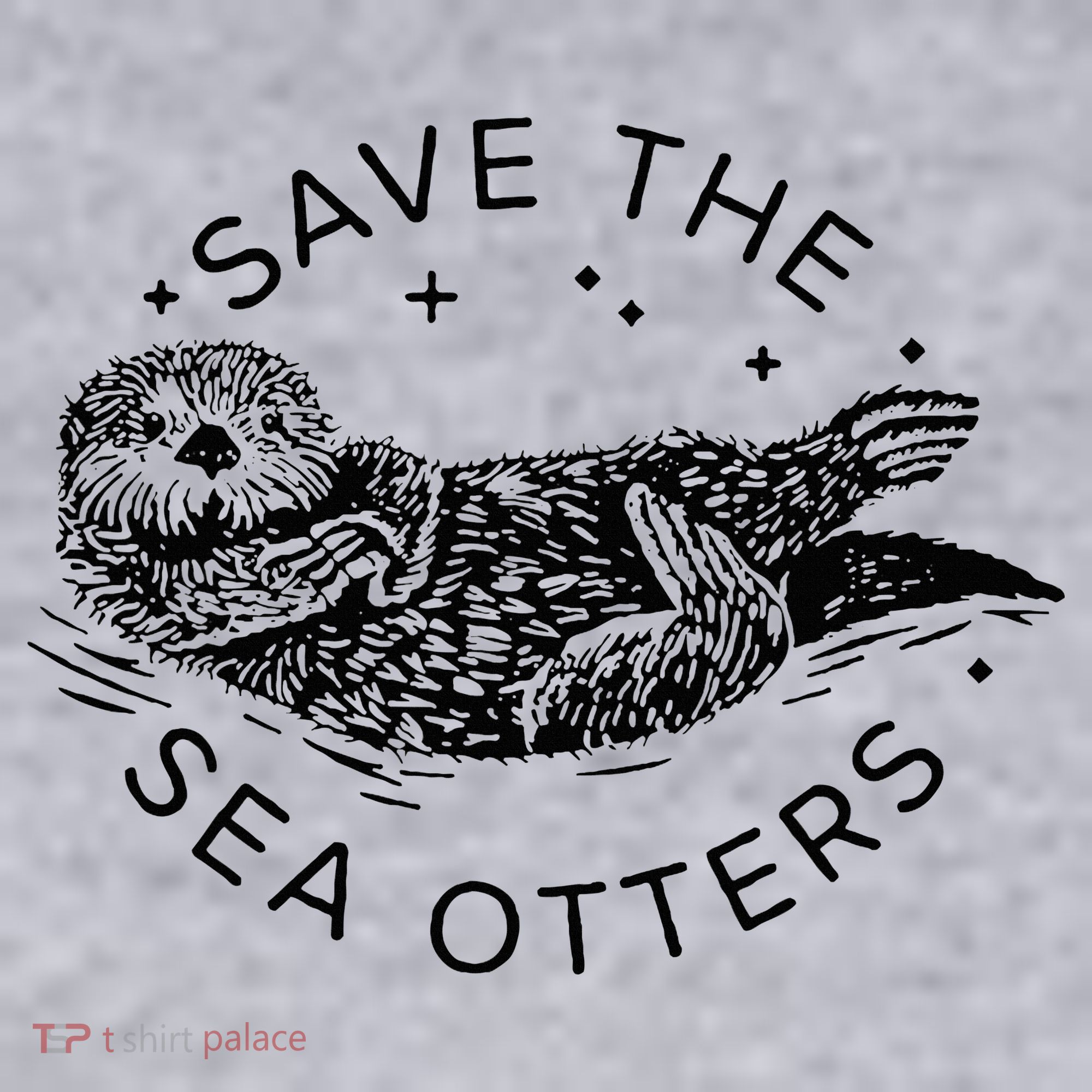 Save The Sea Otters Women's Sweatshirt