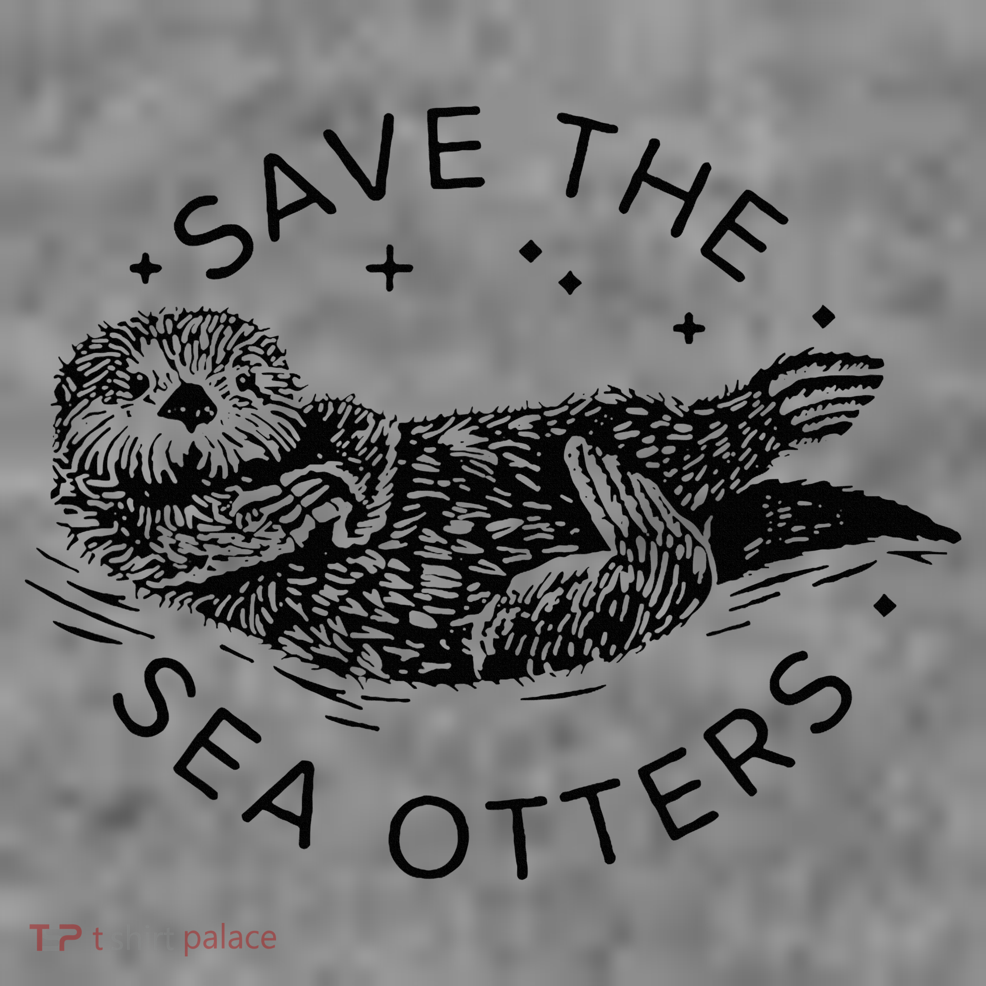 Save The Sea Otters Toddler Hoodie