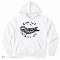 Save The Sea Otters Hoodie thumb 0