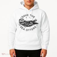 Save The Sea Otters Hoodie thumb 2