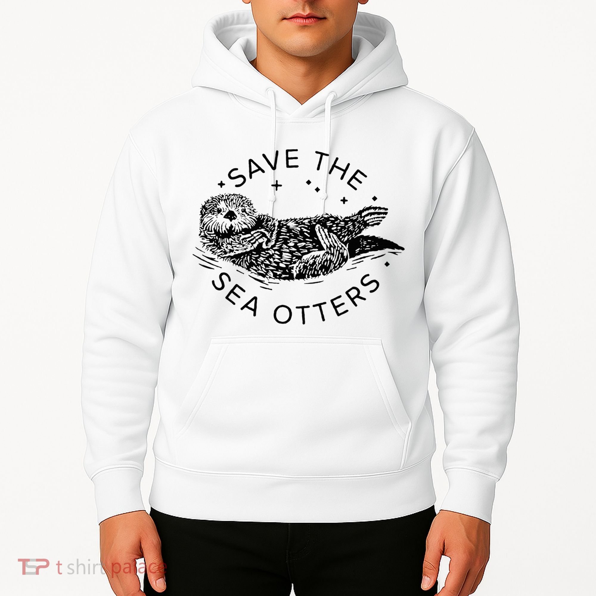 Save The Sea Otters Hoodie