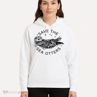Save The Sea Otters Hoodie thumb 5