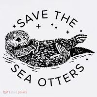 Save The Sea Otters Hoodie thumb 7
