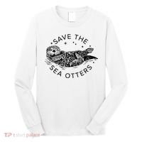 Save The Sea Otters Long Sleeve Shirt thumb 0