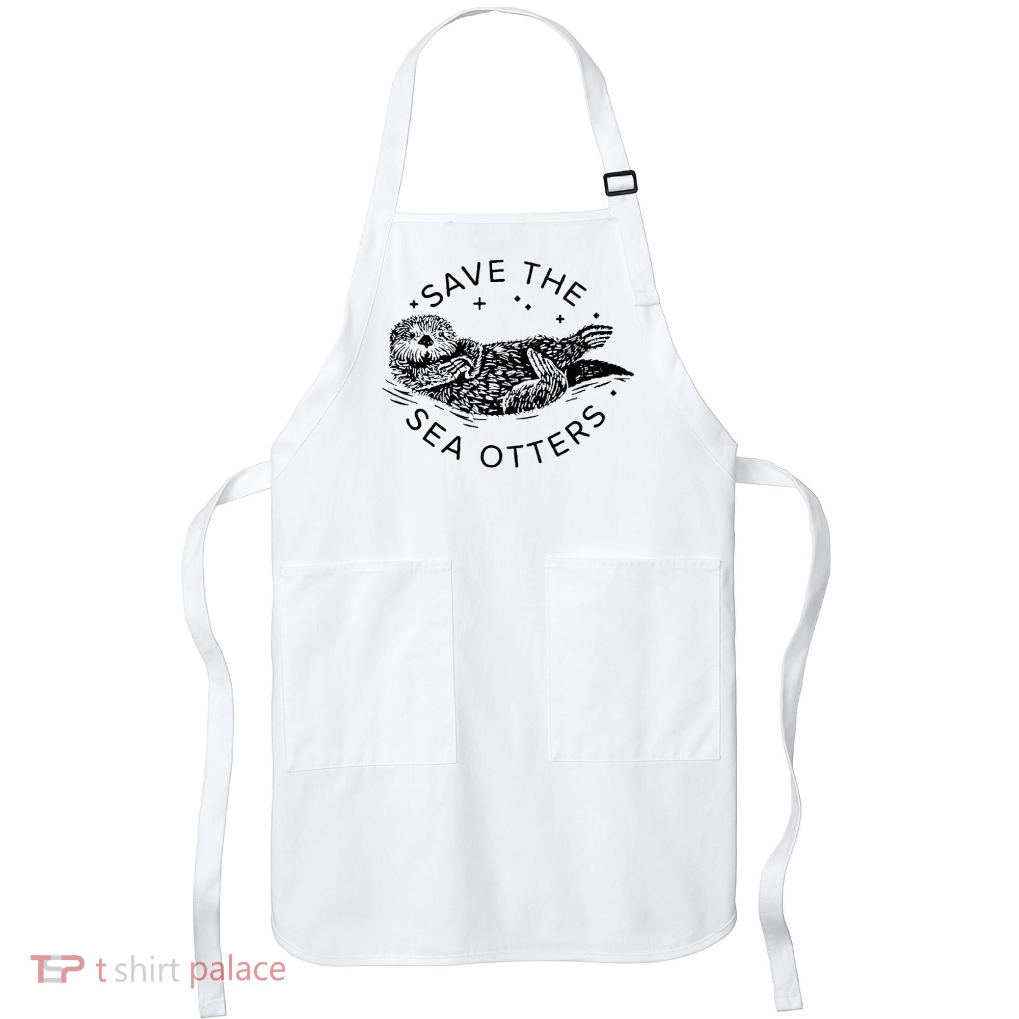 Save The Sea Otters Apron