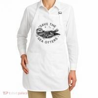 Save The Sea Otters Apron thumb 2