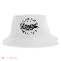 Save The Sea Otters Sustainable Bucket Hat thumb 0