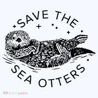 Save The Sea Otters Bucket Hat thumb 4