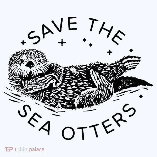 Save The Sea Otters Bucket Hat