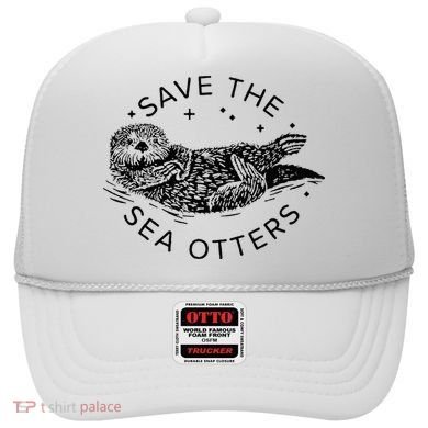 Save The Sea Otters Hat