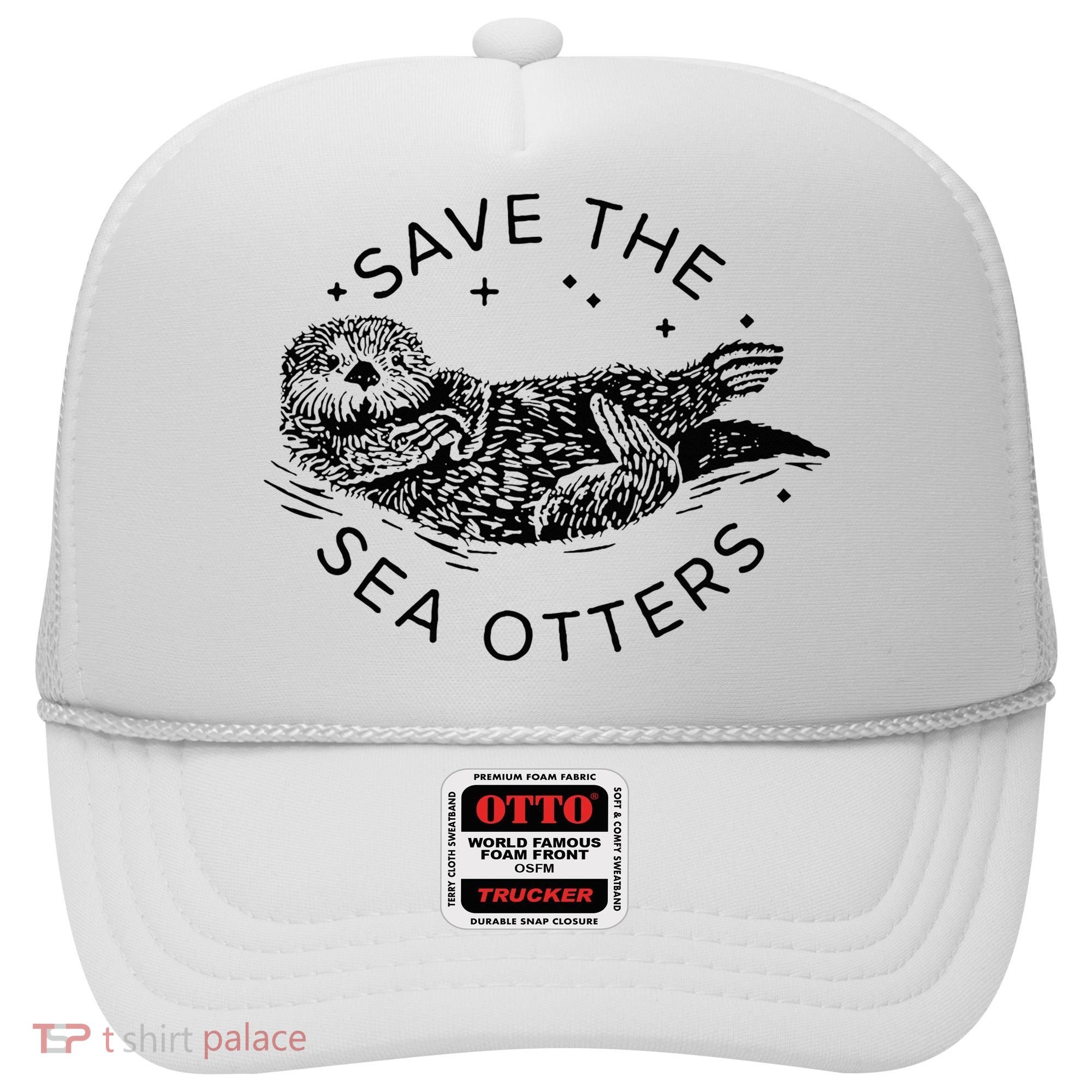 Save The Sea Otters Hat