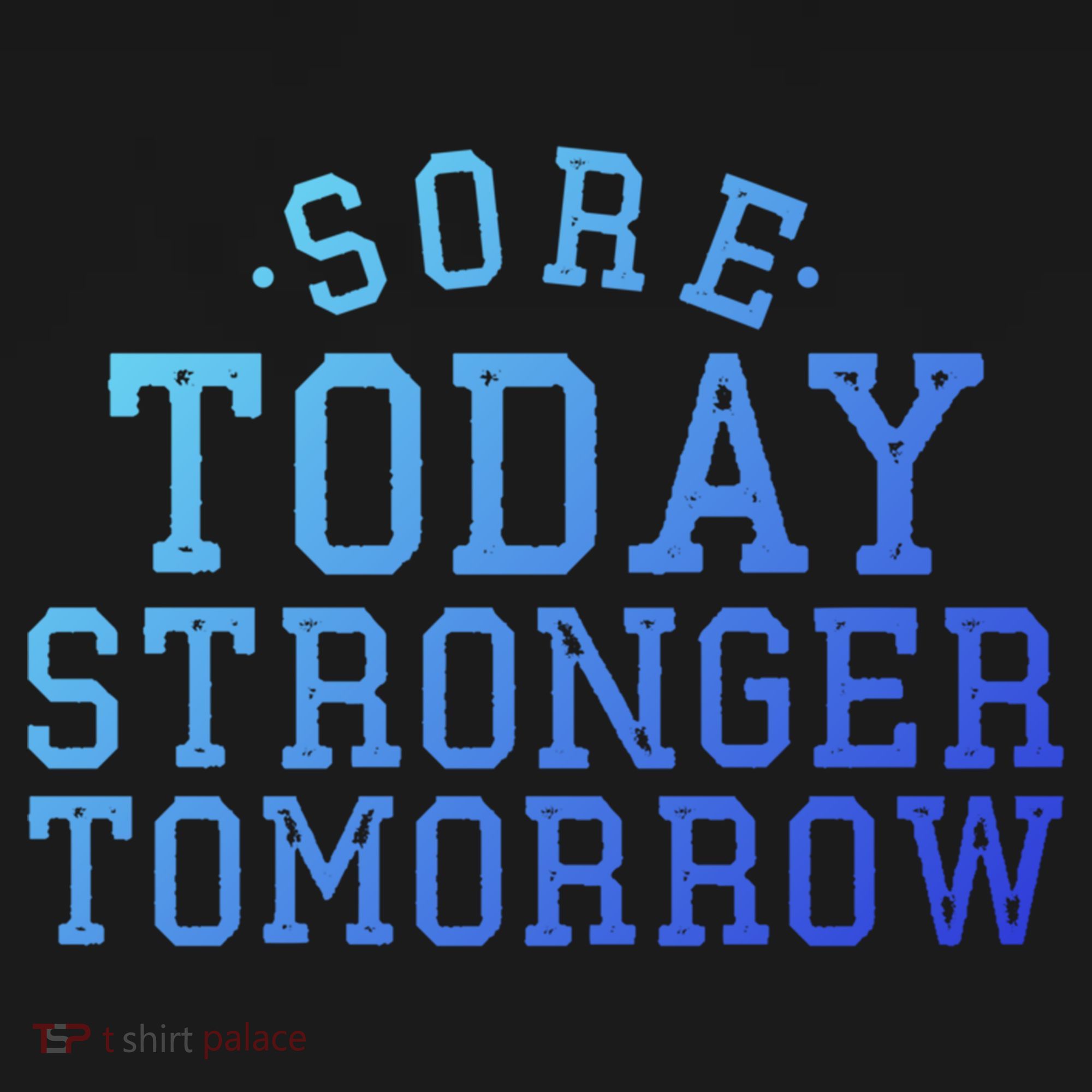 Sore Today Stronger Tomorrow Funny Workout Gym Exercise Gift Backpack