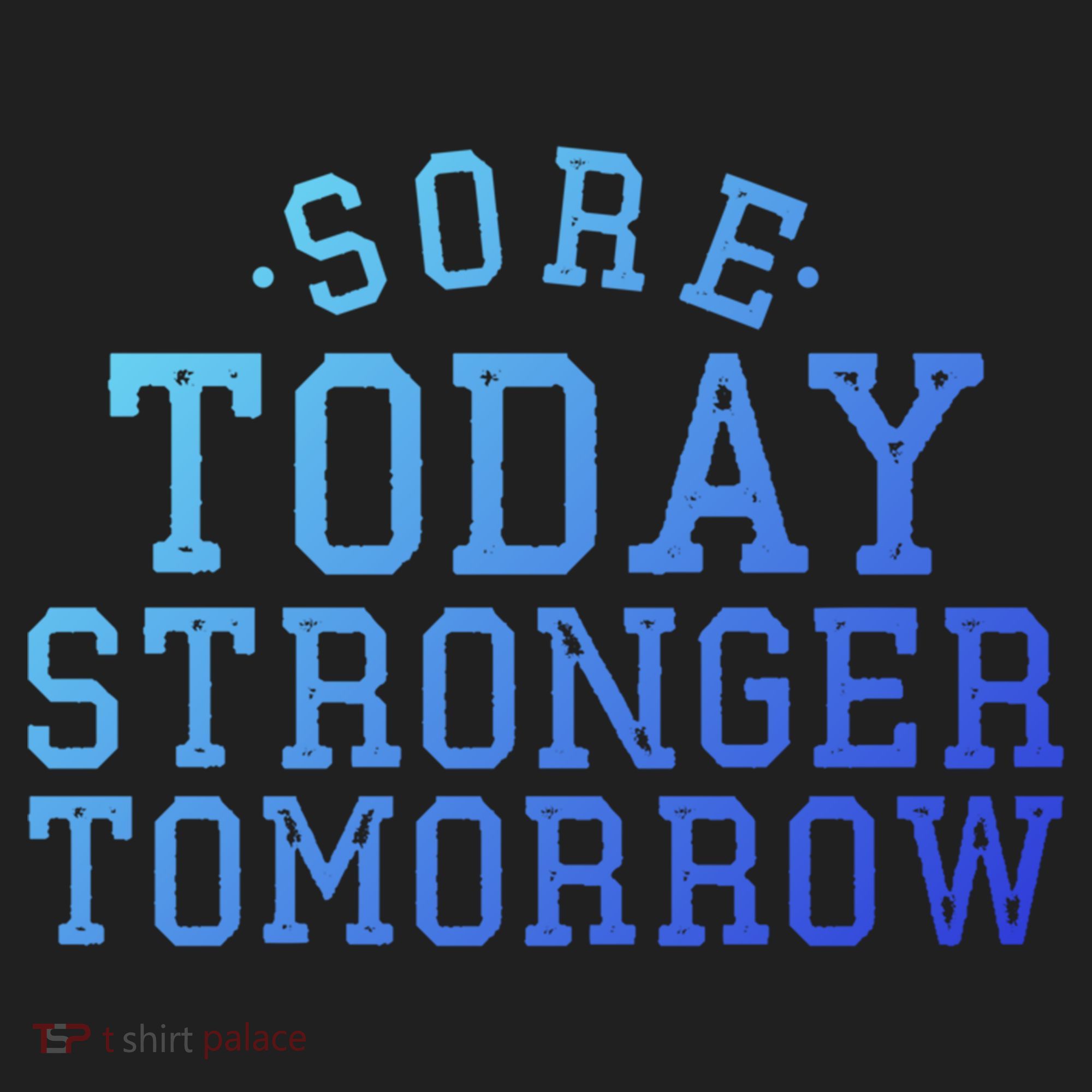 Sore Today Stronger Tomorrow Funny Workout Gym Exercise Gift Beanie