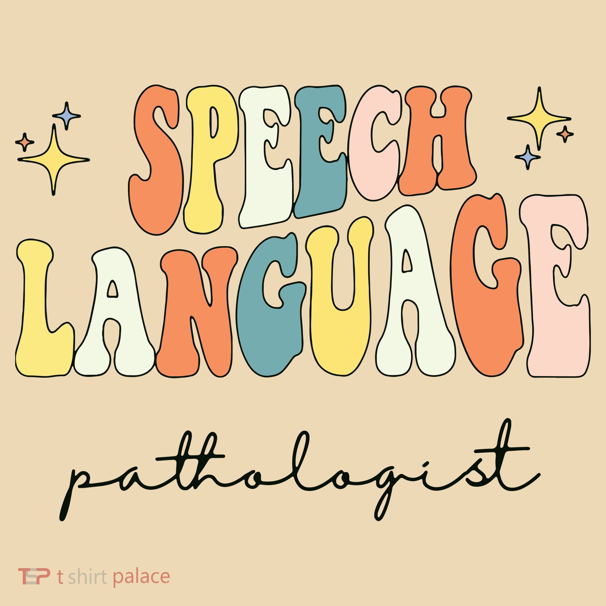 Speech Therapy Speech Language Pathologist Retro SLP Women Tote Bag
