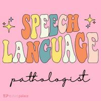 Speech Therapy Speech Language Pathologist Retro SLP Women Coaster thumb 2