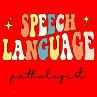 Speech Therapy Speech Language Pathologist Retro SLP Women Santa Hat thumb 1