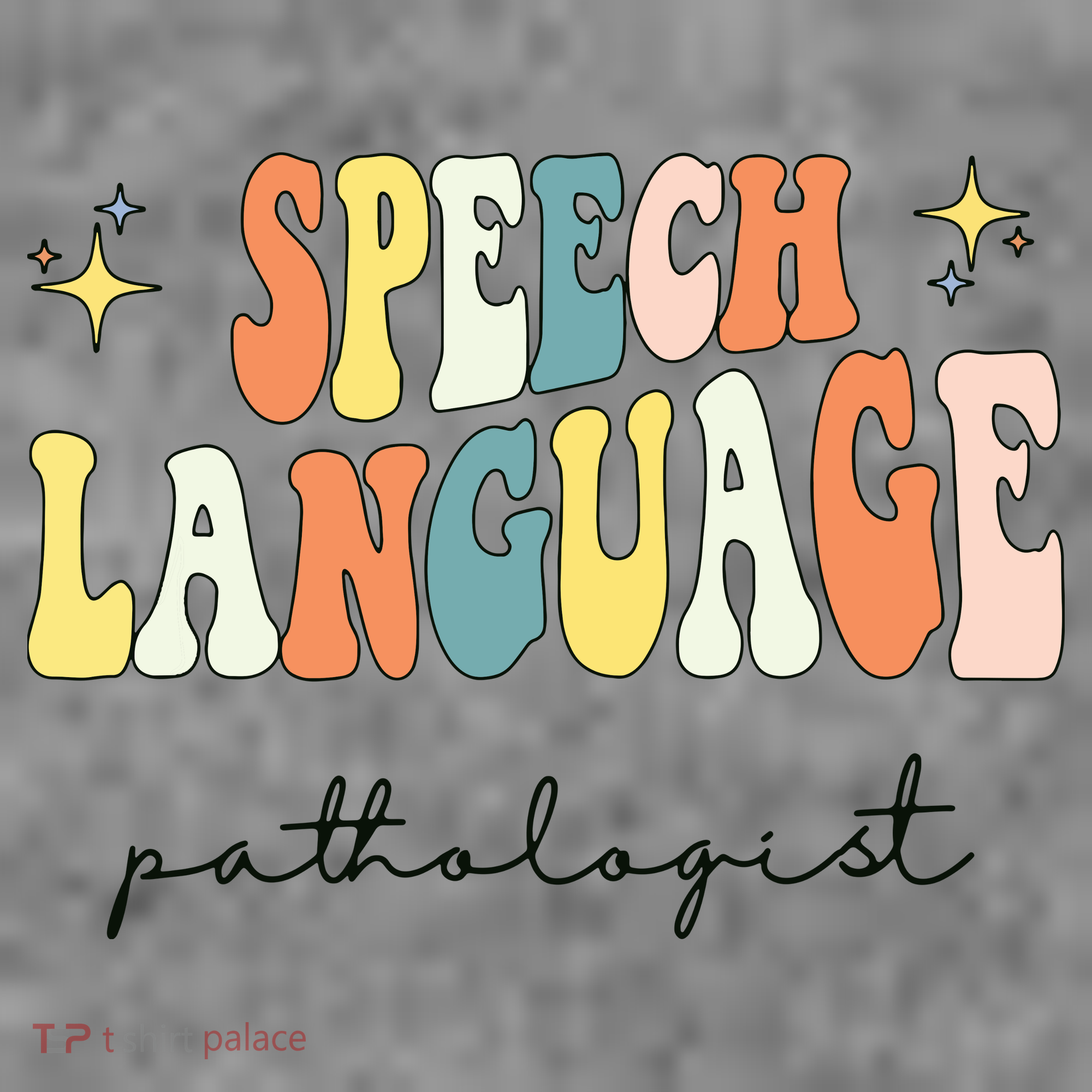 Speech Therapy Speech Language Pathologist Retro SLP Women Toddler Hoodie