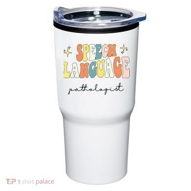 Speech Therapy Speech Language Pathologist Retro SLP Women Tumbler
