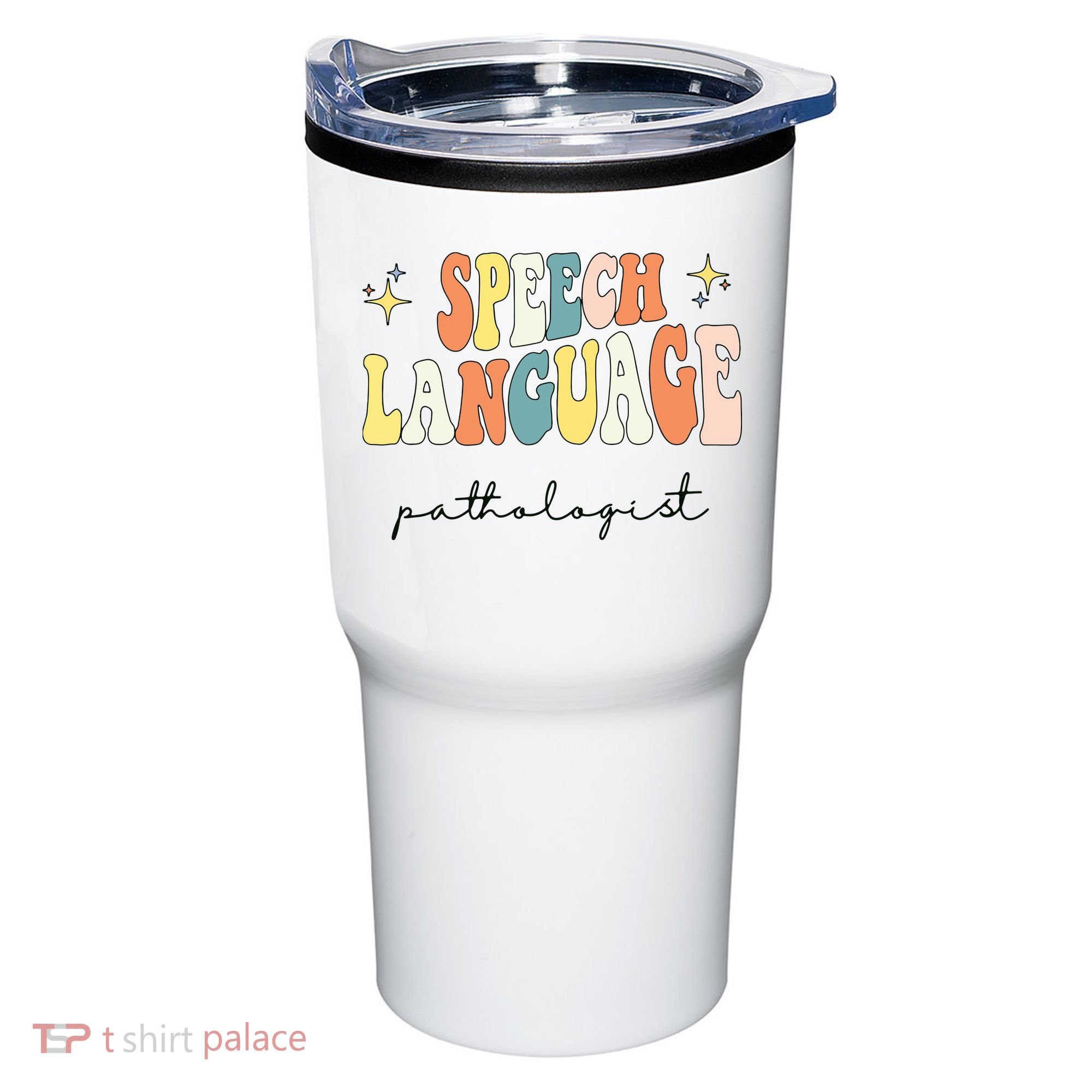 Speech Therapy Speech Language Pathologist Retro SLP Women Tumbler