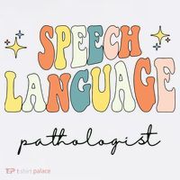 Speech Therapy Speech Language Pathologist Retro SLP Women Baby Bodysuit thumb 2