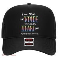 Sped Teacher Special Needs Advocate Gift I Am Their Voice Gift Hat thumb 0