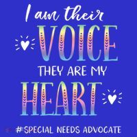 Sped Teacher Special Needs Advocate Gift I Am Their Voice Gift Women's Tank Top thumb 5