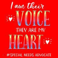 Sped Teacher Special Needs Advocate Gift I Am Their Voice Gift Santa Hat thumb 1
