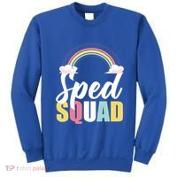 Sped Teacher Sped Squad Rainbow Special Education Teacher Gift Sweatshirt thumb 0