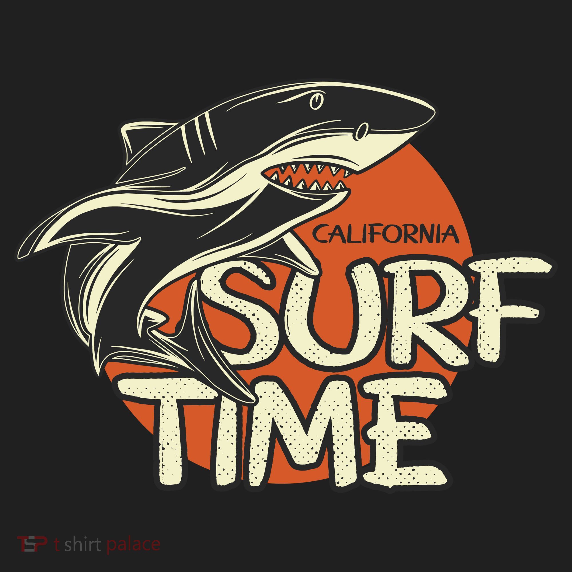Surf Time Shark Women's Sweatshirt