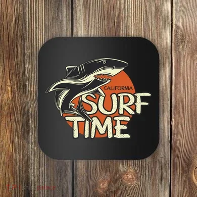 Surf Time Shark Coaster