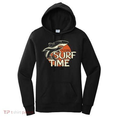 Surf Time Shark Women's Hoodie