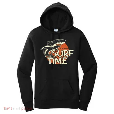 Surf Time Shark Women's Hoodie