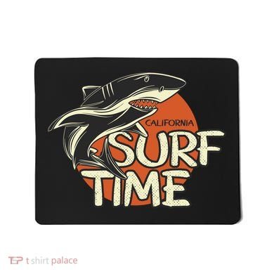 Surf Time Shark Mousepad