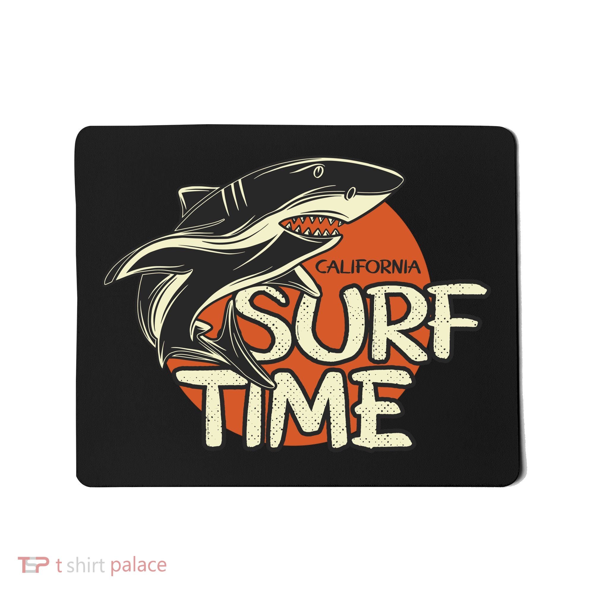 Surf Time Shark Mousepad
