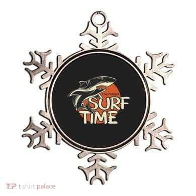Surf Time Shark Ornament