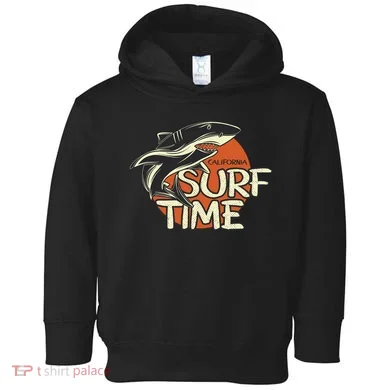 Surf Time Shark Toddler Hoodie