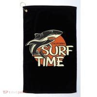 Surf Time Shark Golf Towel thumb 0