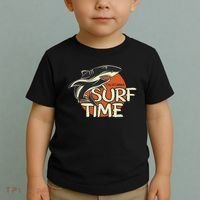 Surf Time Shark Toddler T-Shirt thumb 2