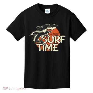 Surf Time Shark Kids T-Shirt