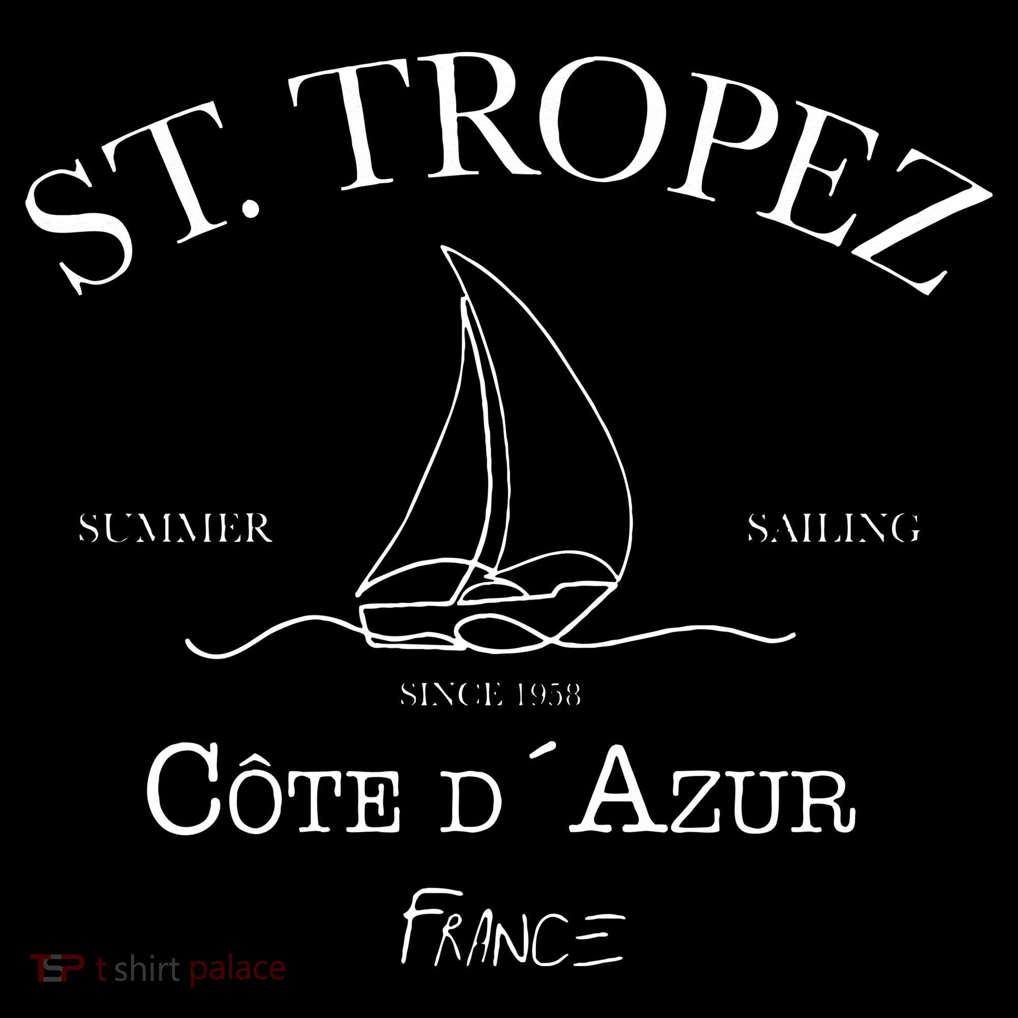 St. Tropez Summer Sailing Button