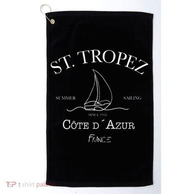 St. Tropez Summer Sailing Golf Towel