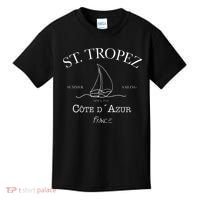 St. Tropez Summer Sailing Kids T-Shirt thumb 0