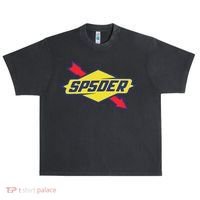 Sp5der The Spot Urban Oversized Heavyweight T-Shirt thumb 0